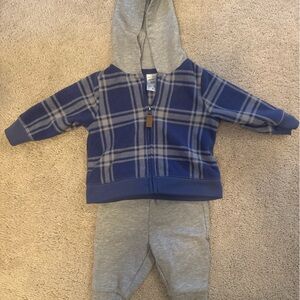 Carters Plaid Set